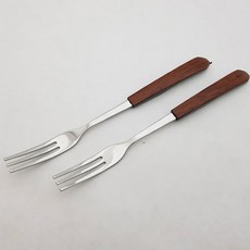 우드스타일 과일포크 2p 티포크