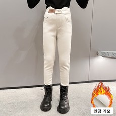 CRYSTALHOUSE 女童 青少年 冬季時尚 彈性刷毛緊身褲 [P166]