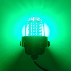 可開發票 船用信號燈50w/20w桅杆燈桅頂燈直流12v100v航行燈環照燈 船用航行燈 漁船燈 桅桿燈 遊艇燈 船錨燈, 1個, 20w綠色（可視6海里）