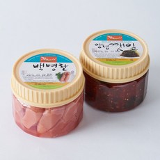 백명란500g + 양념깻잎500g 2종 세트, 1세트, 1kg