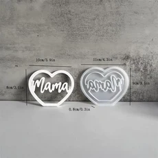 부활절 분위기 램프 실리콘 금형 중공 달걀 토끼 거울 떨어지는 실루엣 석고, 01 mold