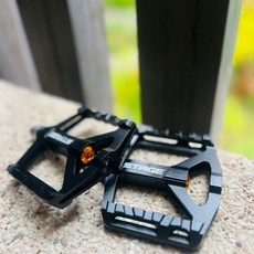 STAGE CNC鋁合金培林踏板 - 公路車最佳選擇, 1個, 黑色, 黑色