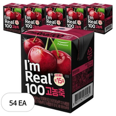 아임리얼 100 고농축 타트체리, 120ml, 54개