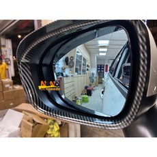 娜娜汽車 日產 T33 X-TRAIL 專用 廣角多曲面防眩光藍鏡 後視鏡, 1個