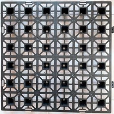 배수판 (2장)50*50*3.5T 화분받침대 옥상조경 실내조경