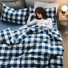 무인양품이불커버 침대커버 커버세트 침구 밴드형