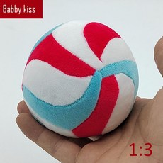 배구공 인형 스포츠 기념품 볼 소품 농구공 옐로우, 1개, 스타일 D 1 3 8.5cm 단색