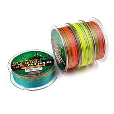 LW 바다 민물 낚시 100M 스파이더 오색합사줄 낚시줄, E스파이더 0.36미리