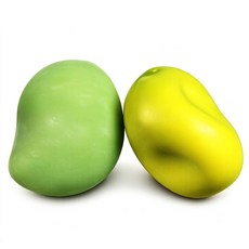 1+1 변색 망고 크런치 슬랑이 말랑이 스퀴시 스트레스볼, 2개, 60g, 그린