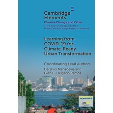 (영문도서) Learning from COVID-19 for Climate-Ready Urban Transformation Hardcover, Cambridge University Press, English, 9781009527255