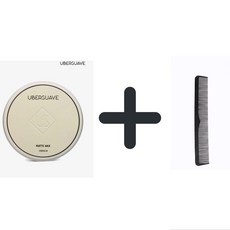 UBERSUAVE MATTE WAX 髮蠟, 1個, 單瓶-UB 送扁梳 新版本