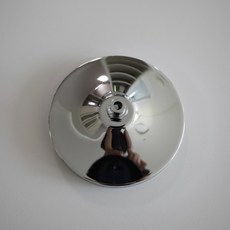 1등용 원형 실버 크롬 후렌치 12cm 120mm 전등 브라켓 식탁 펜던트