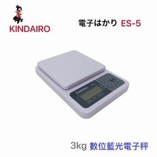 餐具達人 金太郎 數位藍光 烘焙專用 超大螢幕 台灣設計 精準測量, ES-5 3公斤電子秤, ES-5 3公斤電子秤, 3kg