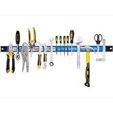 壁掛磁性工具架(附螺絲包) 24英吋 工具架 磁性工具架 強磁工具條 收納工具架 汽修工具架 工具收納, 1個