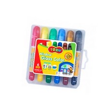 글라스칼라 6색 의류용 윈도우마커 윈도우마카