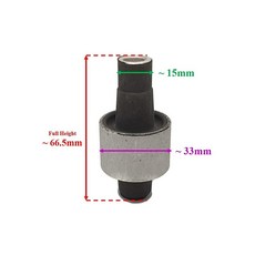 Boat Motor 679-44514-00 94 T36-02010100 마운팅 댐퍼 마운트 Yamaha Parsun Makara 아웃보드 40HP C V40 2스트로크 엔진용, Boat Motor 679-44514-00 94 T36