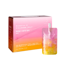 에브리데이즈 에센셜 C 콜라겐 곤약 젤리 복숭아, 1박스, 150g