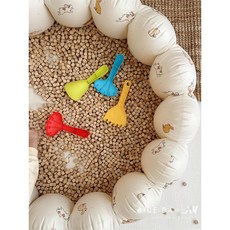 볼풀장 대형 울타리 풀빌라 실내놀이터 공간 촉감 에어