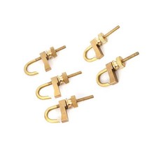 Yinfente Violin Tool 황동 홀드 수리 바이올린 균열 클램프 루티어 도구 제작 조절 가능한 사이즈 (5개), 5pcs