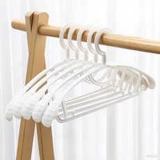 10PCS 가정용 의류 건조 걸이 랙 성인 넓은 어깨 두꺼운 미끄럼 방지 플라스틱, 01 20pcs, 06 SN28801