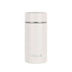 딜러 열심 비지니스 보온텀블러 MLH8945, 라이스 화이트, 280ml