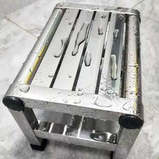 발판 스텐 계단 안전 산업용 미니 발의자 미끄럼방지, 202 재질 높이 26cm 강화