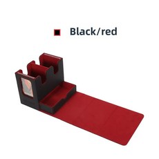 3IN1 박스 스포츠 카드 CCG TCG 카드용 있는 탑로더가 칸막이와 MTG 보관함, bla red