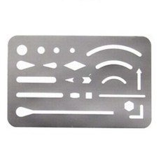 피카보 제도용구 제도지우개판 93x60, 1개