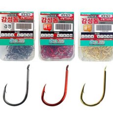 감성돔 낚시 바늘 고탄소 강력 대용량 바다 낚시 바늘 용품 어망 민물, S감성돔벌크box 흑2