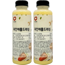 파인애플 드레싱(P) (400g 2개), 400g, 2개