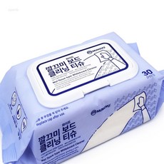 깔끄미화이트보드 클리닝 티슈 30매 클리너 화이트보드청소 화이트보드지우기