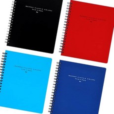 비비드 스프링노트 색상랜덤 스터디 디자인 시험