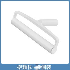 DFMEI 創意滾軸擀麪杖擀麪皮烘焙工具輕便靈活包餃子擀麪棍擀麪棒壓麪棍, 1個, 一個裝:白色