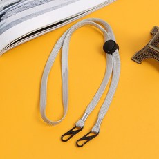 심플한 무지 마스크 스트랩 길이 조절형