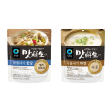 청정원 맛선생 코인육수 멸치 디포리100g + 사골87.5g, 3세트, 187.5g