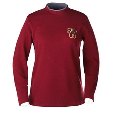 MOLEX秋季女裝T卹媽媽衣大小姐衣服氨綸愛心圓領半領登山衣