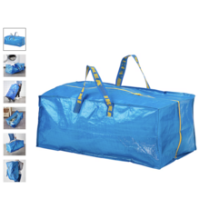 이케아 FRAKTA 프락타 카트용트렁크 블루 73x35x30 cm 76 l 901.619.89