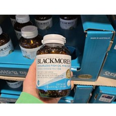 Blackmores 블랙모어스 알티지 오메가3 피쉬오일 미니캡슐 510mg 캡슐, 250정, 2개