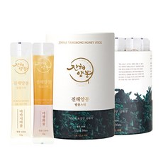 진해양봉 아카시아꿀 야생화꿀 혼합구성 벌꿀스틱, 360g, 2개