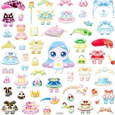 역할놀이스티커 티니핑 코디스티커 사뿐핑