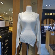 레터링포인트컬러배색볼레로가디건/ER1KG761BP 607840