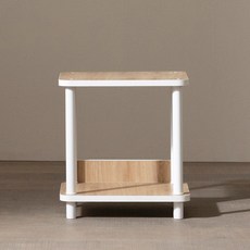 코지 국내생산 우드 낮은 미니협탁 E0등급, 오크, 1개