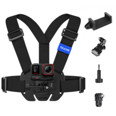 인스타360 ace pro 가슴 스트랩 체스트 마운트 원터치 에이스프로 에이스 + 스마트폰홀더, 단품, 1개
