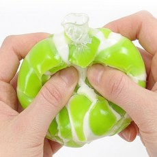 더그릿 청사과 왁뿌볼 말랑이 왁스 뿌시기 스트레스볼 스퀴시, 1개, 50g, 연두색 1개, 50g, 연두색