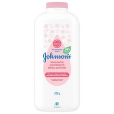 嬌生 Johnson's Blossoms 玉米爽身粉，99%天然玉米澱粉，吸收多餘水分，預防尿布疹, 1個