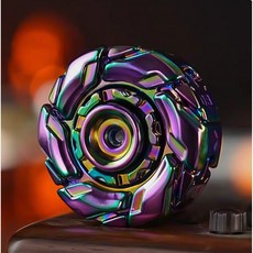 메카 변형 트랜스폼 EDC 피젯 스피너 | 스트레스 및 불안 완화 보조 | 집중력 향상 성인용 포켓 토이 감압 손가락 스피너 선물용, 1개, 멀티컬러