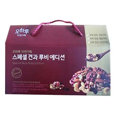 오하루 스페셜 견과 루비 에디션 20개입 1박스, 400g, 1개