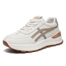 ZAJA여성화 쿠셔닝 운동화 캐주얼화 소프트가죽 6CM 굽