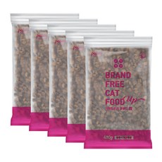 펠리코 브프캣업 건식사료, 오리, 400g, 5개