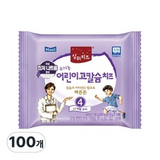[매일유업] 상하 유기농 어린이고칼슘치즈 4단계(37개월 이후) 10매, 180g, 10개